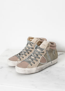 Sequin High Top Sneaker